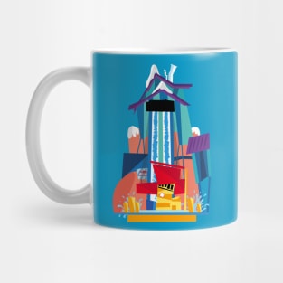 Dudley Do Right's Ripsaw Falls Mug